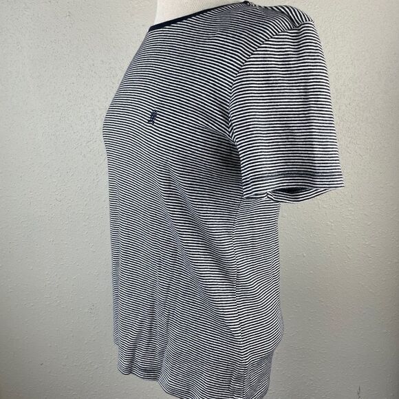 NWT Tommy Hilfiger Short Sleeve Striped  Top - Picture 4 of 10